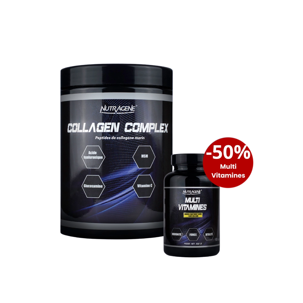 Pack Beauté & Énergie – Collagen Complex + Multivitamines (-50 %)