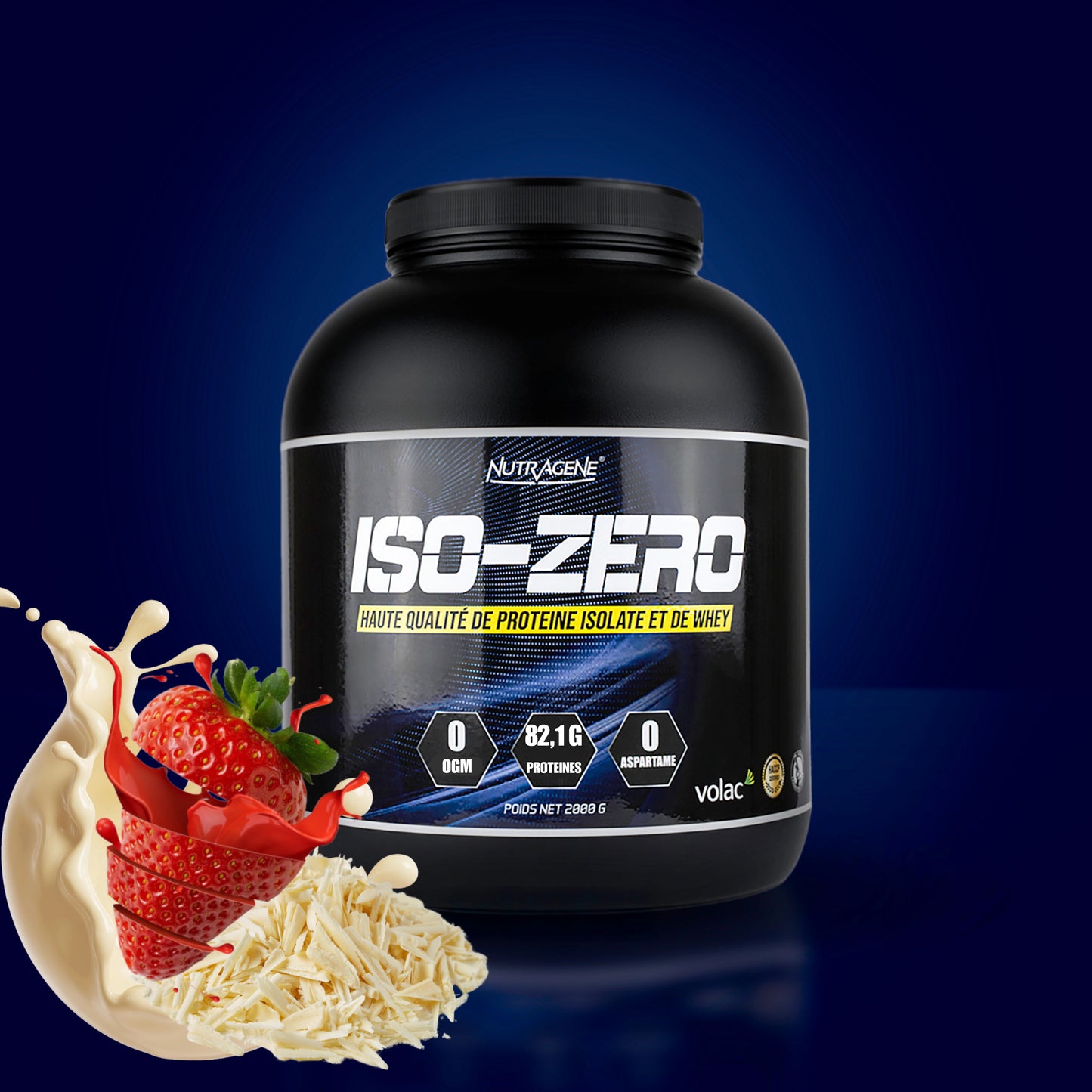 WHEY ISO ZERO PROTEINE - NUTRAGENE