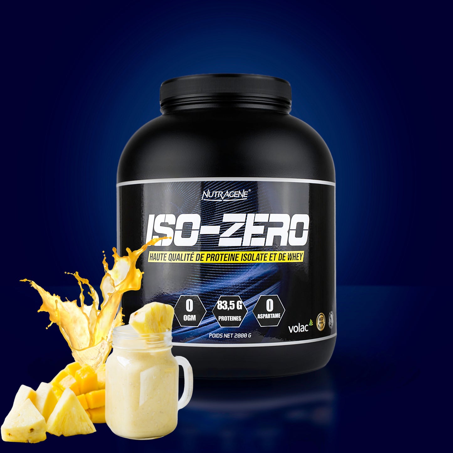 WHEY ISO ZERO PROTEINE - NUTRAGENE