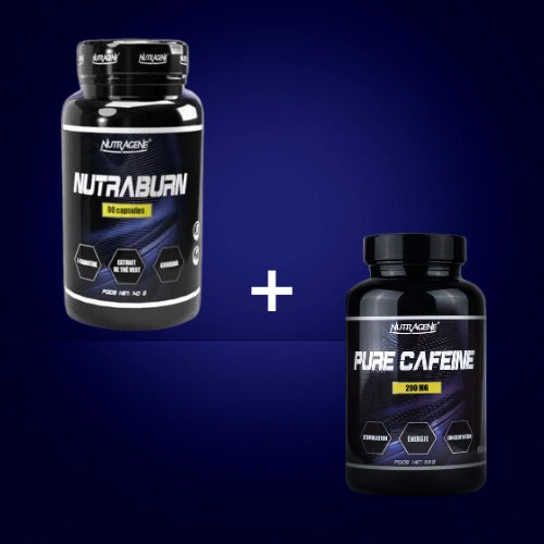 1 NUTRABURN ACHETÉ = 1 PURE CAFEINE OFFERTE