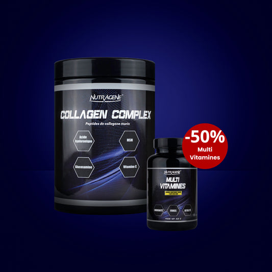 Pack Beauté & Énergie – Collagen Complex + Multivitamines (-50 %)
