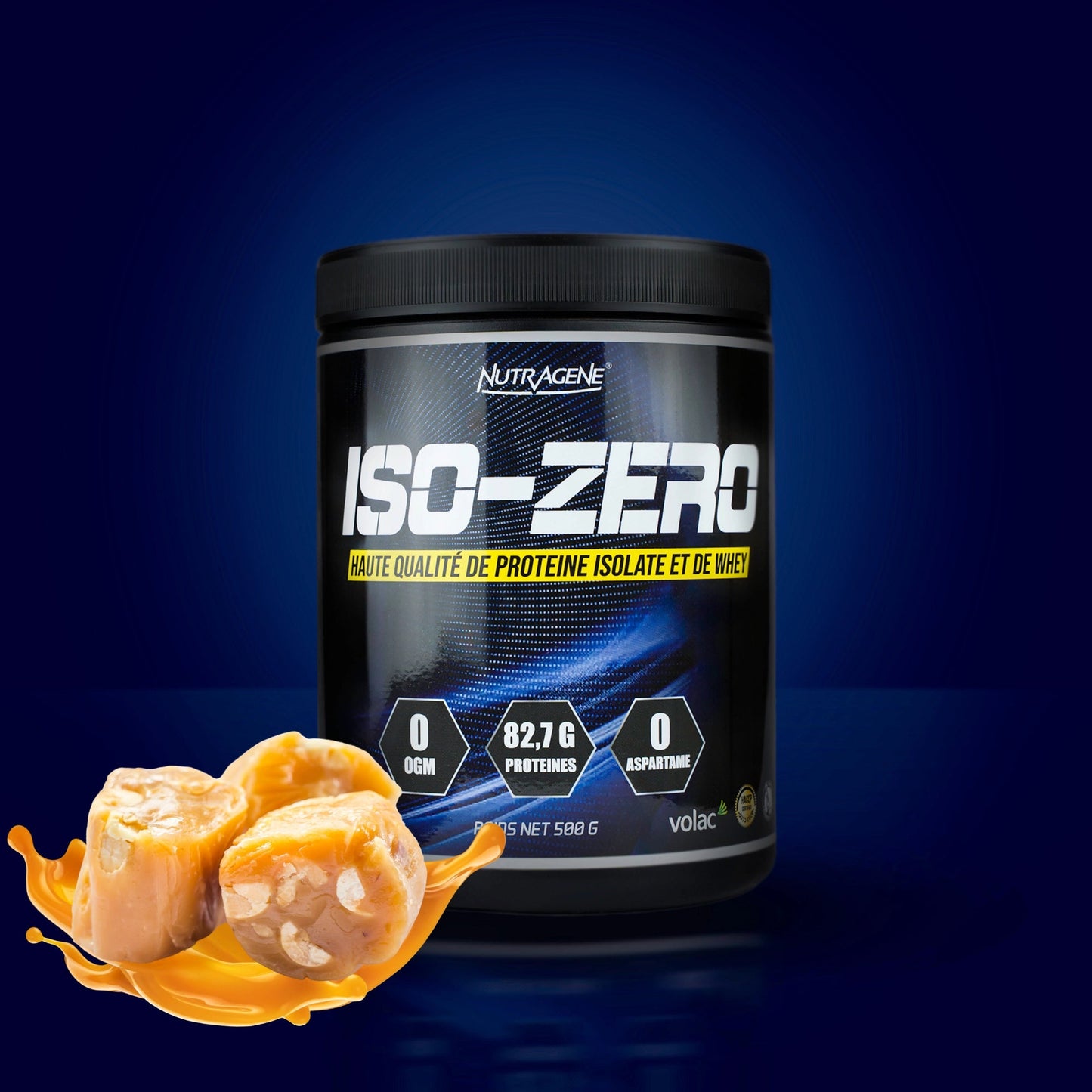 WHEY ISO ZERO PROTEINE 500gr - NUTRAGENE - Nutragene® 