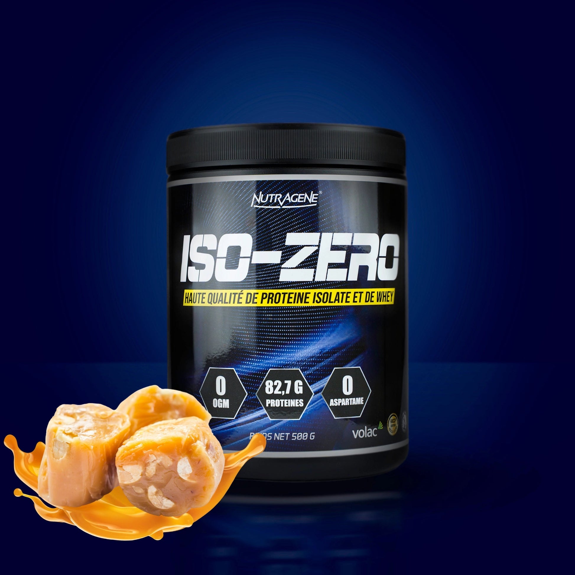 WHEY ISO ZERO PROTEINE 500gr - NUTRAGENE - Nutragene® 